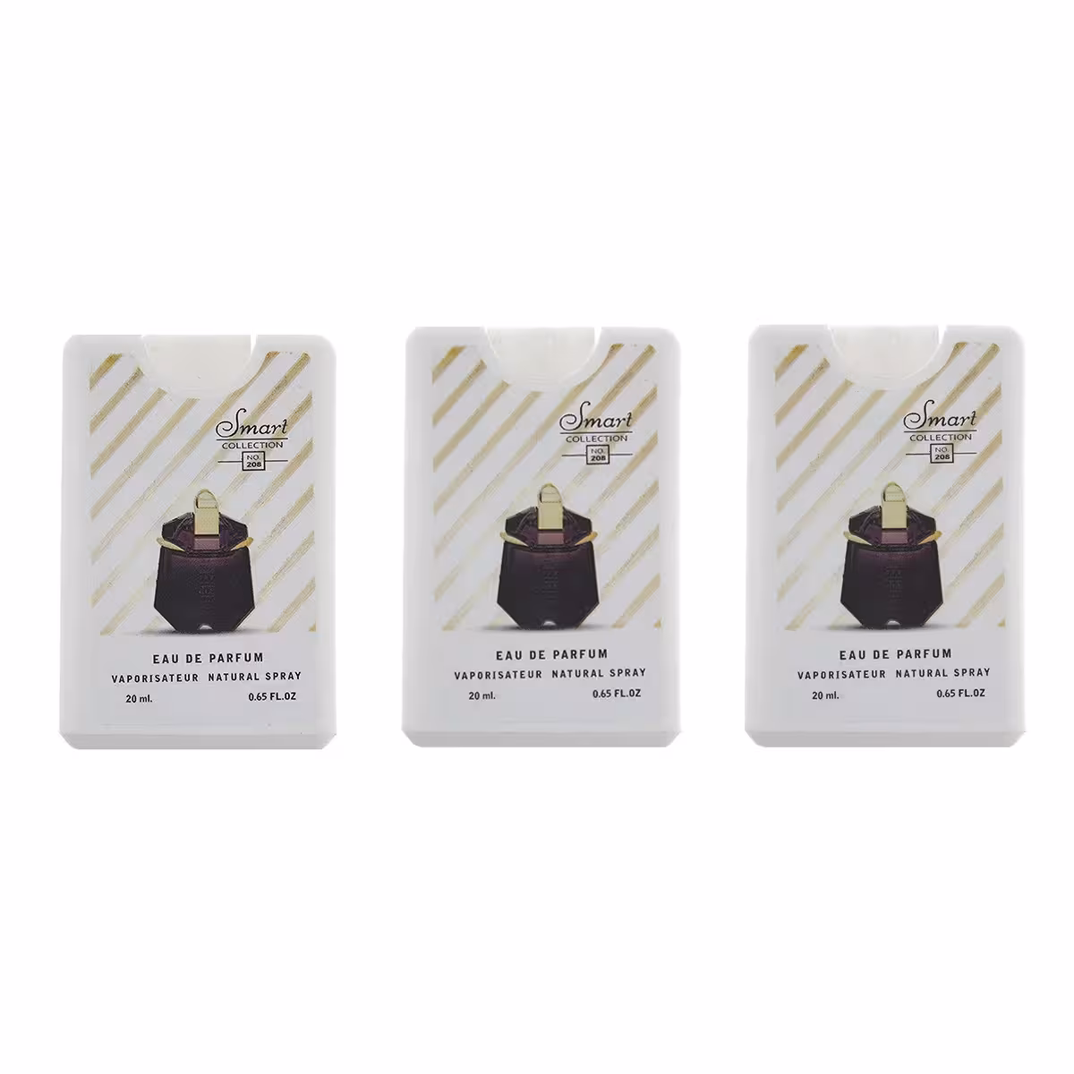 عطر جیبی زنانه اسمارت کالکشن مدل Alien حجم 20 میلی لیتر مجموعه 3 عددی