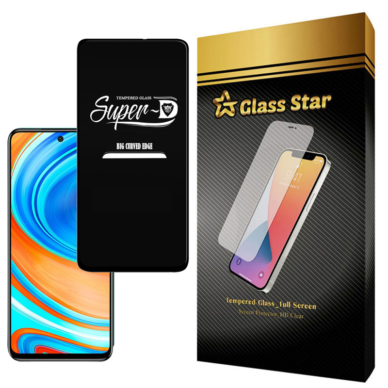 محافظ صفحه نمایش گلس استار مدل SUG مناسب برای گوشی موبایل شیائومی Redmi Note 9 Pro | کالا برتری