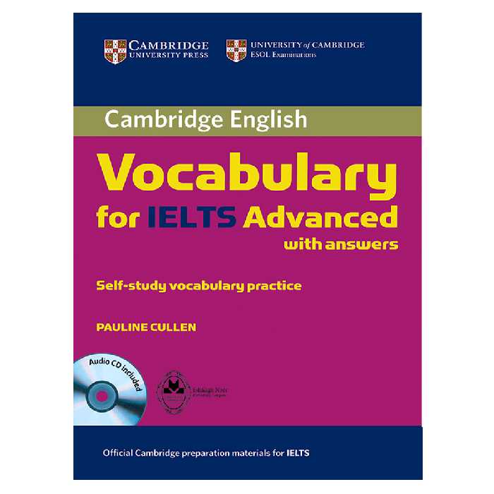 کتاب Vocabulary For Ielts Advanced اثر Pauline Cullen انتشارات اشتیاق نور