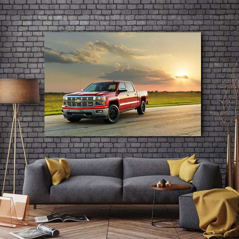 تابلو شاسی طرح ماشین مدل شورلت کد 600