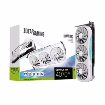 کارت گرافیک زوتک مدل GeForce RTX 4070 Ti Trinity OC White Edition 12GB