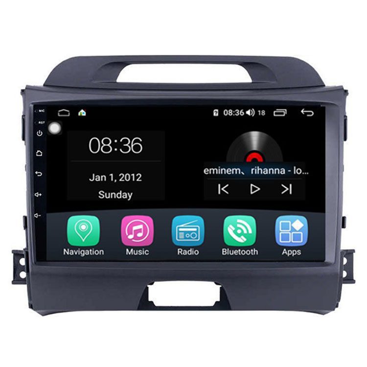 مانیتور اندروید اسپورتیج 2013 ناکامیچی مدل NAM5260 A9Z اورجینال