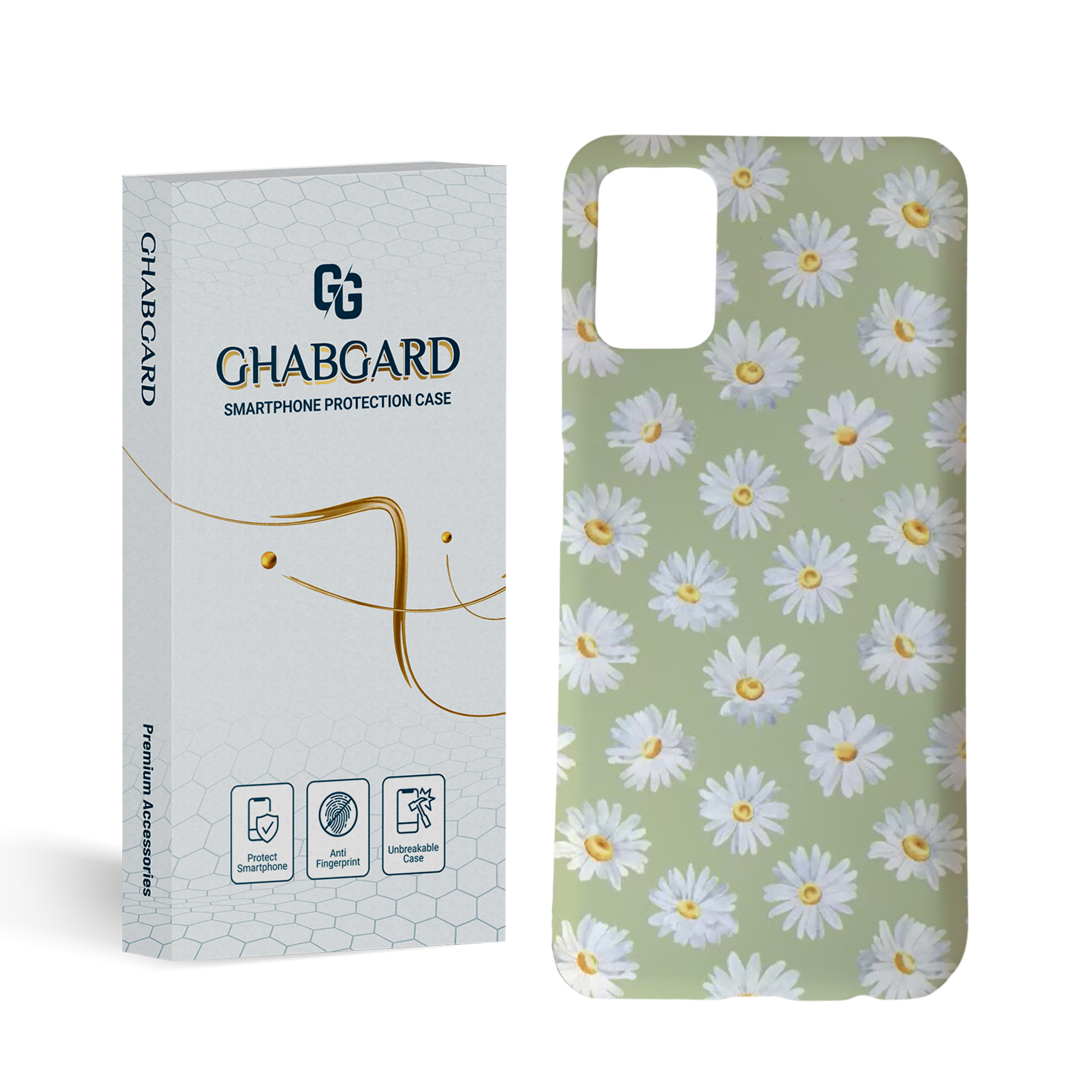  کاور قاب گارد مدل گل مناسب برای گوشی موبایل سامسونگ Galaxy A03 S   