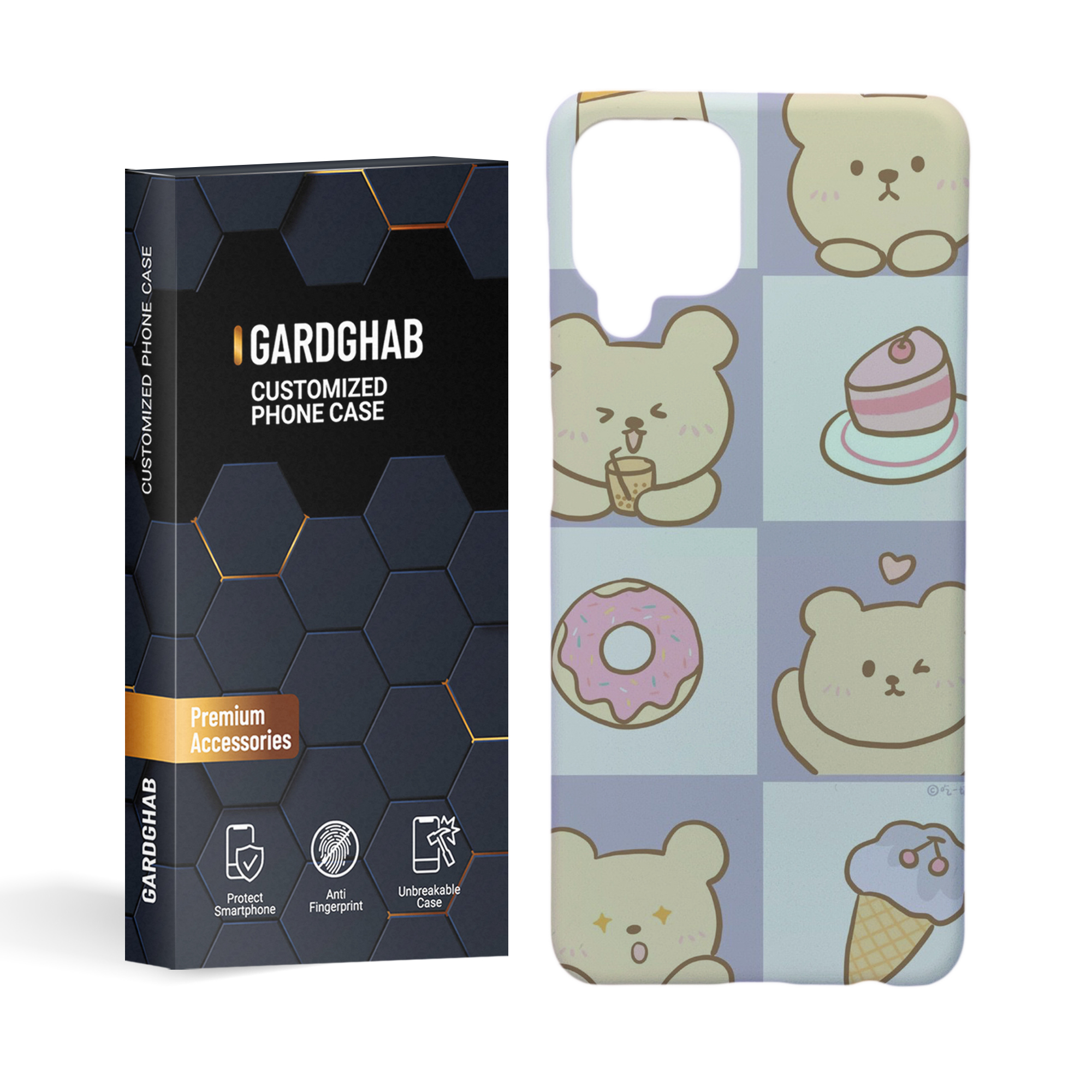  کاور گارد قاب مدل فانتزی مناسب برای گوشی موبایل سامسونگ galaxy a22 4g