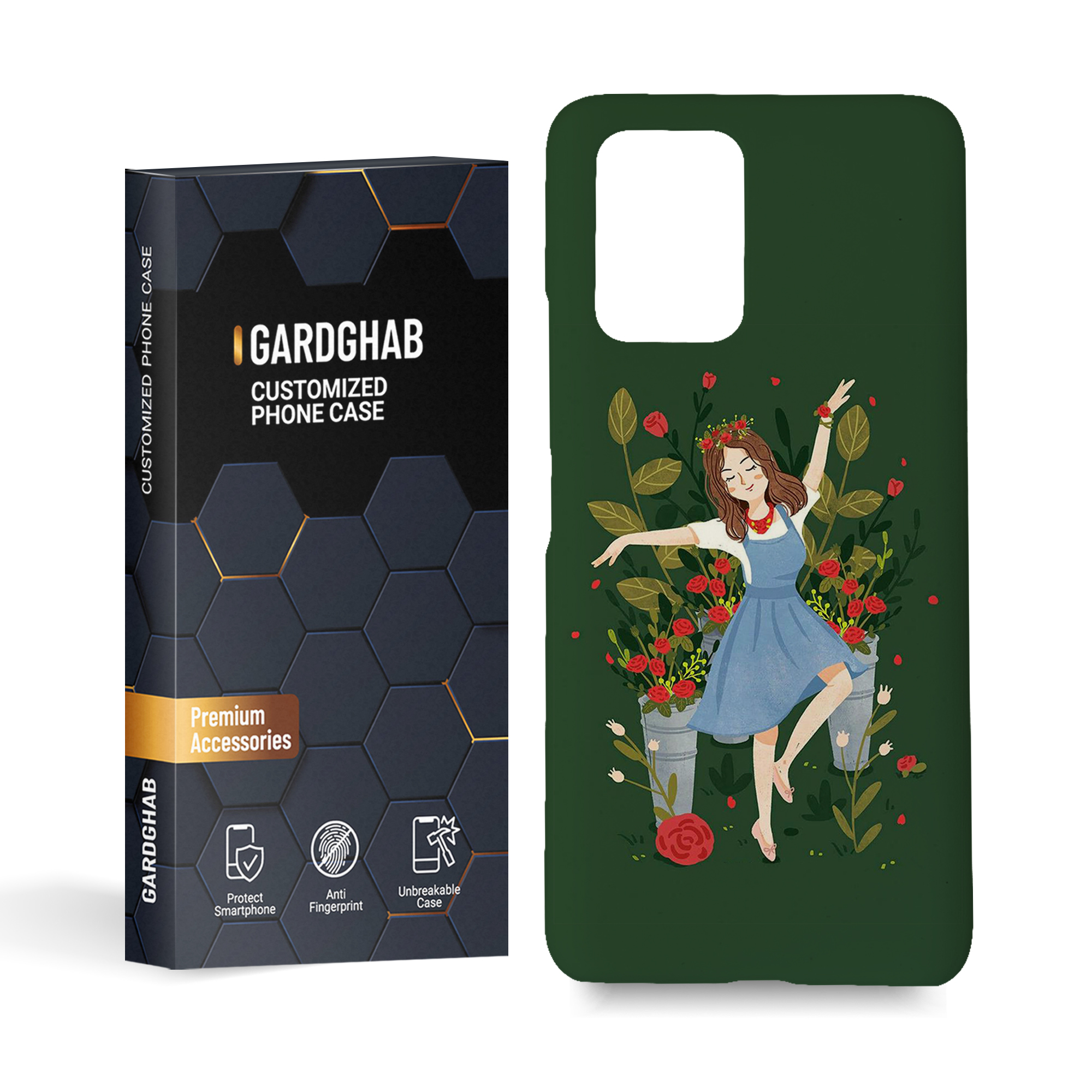  کاور گارد قاب مدل دخترانه مناسب برای گوشی موبایل شیائومی  poco X3 gt