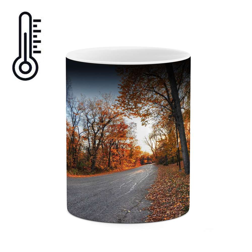 ماگ حرارتی کاکتی طرح منظره مدل mgh13110