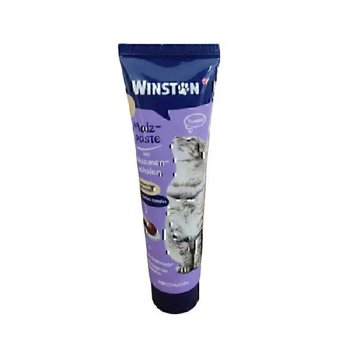 خمیر مالت گربه وینستون Winston Flea Seed Husks وزن 100 گرم - پت نواز
