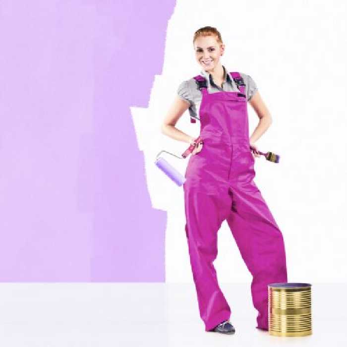 خرید و دانلود عکس خانم نقاش برای تبلیغات خدمات هنری | پیک فاکس | Pic Fox