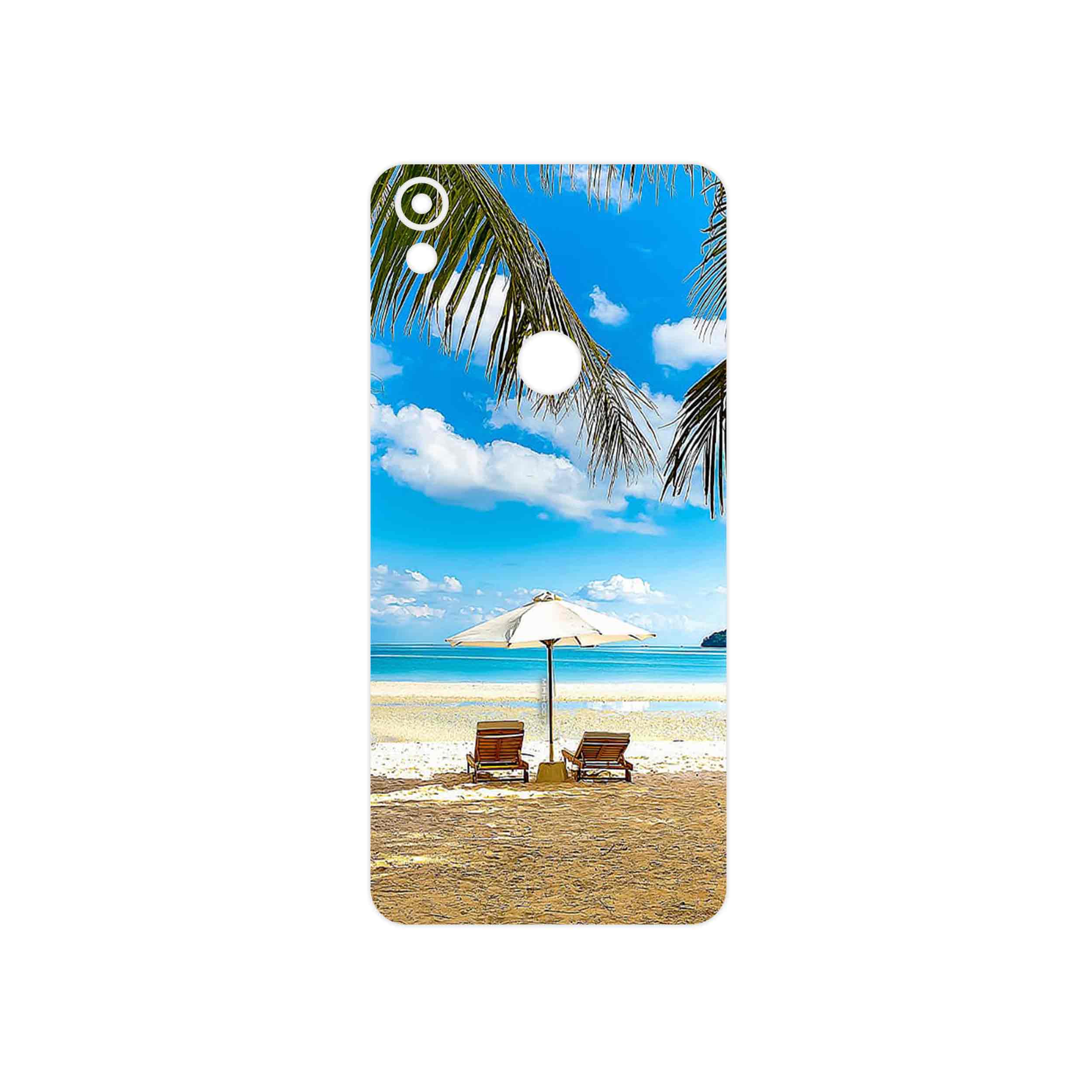 برچسب پوششی ماهوت مدل Beach مناسب برای گوشی موبایل تکنو Camon CM
