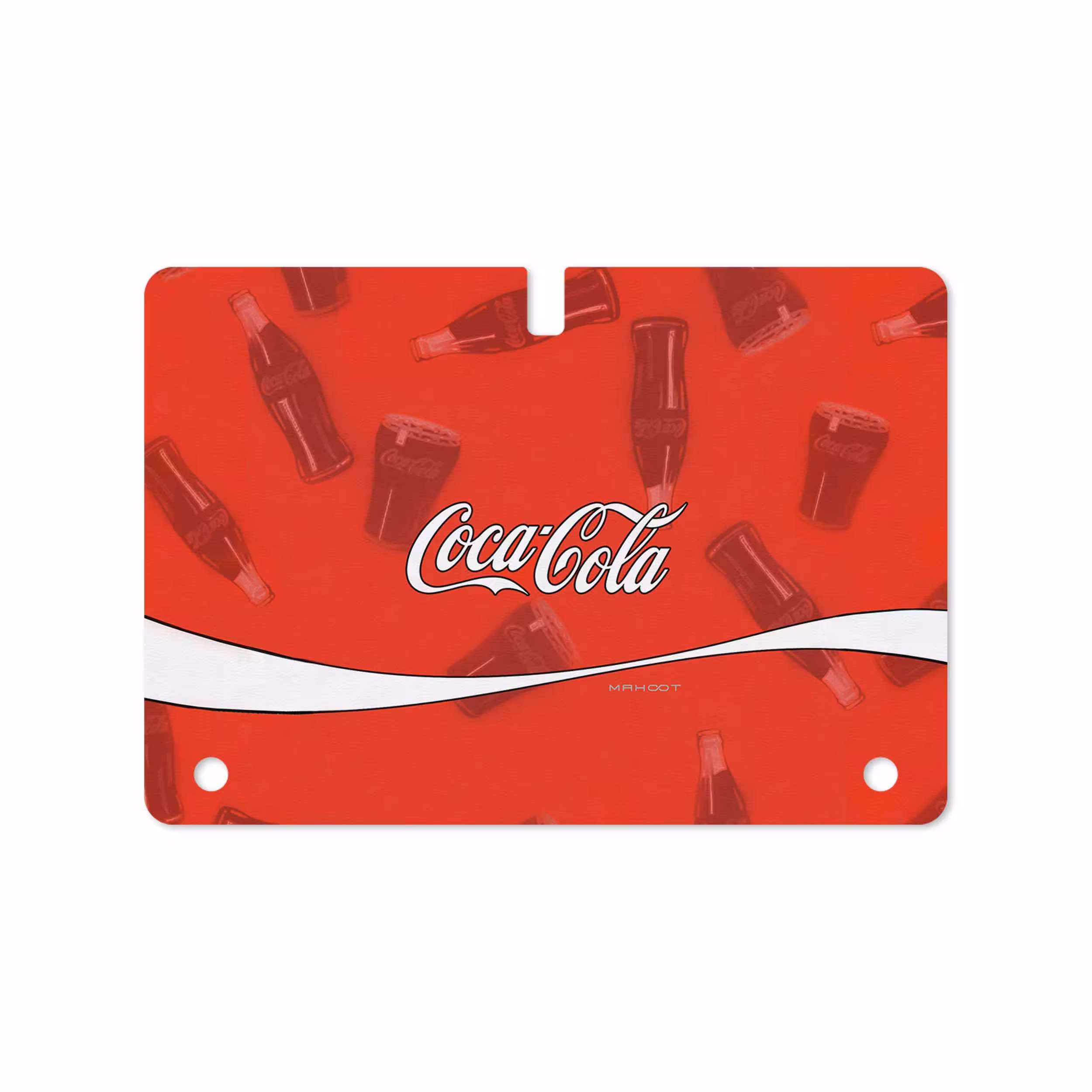 برچسب پوششی ماهوت مدل Coca-Cola-Logo مناسب برای تبلت سامسونگ Galaxy Tab S 10.5 2014 T805