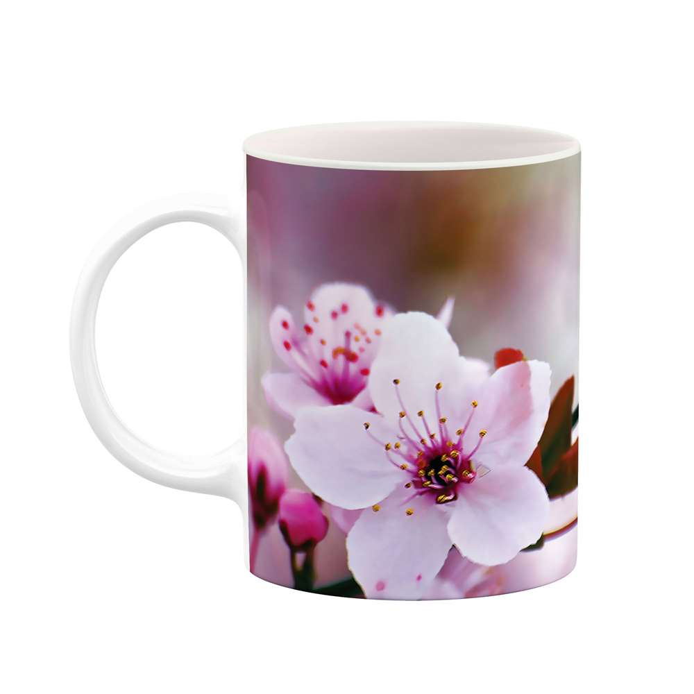 ماگ طرح شکوفه گل مدل mgs07326