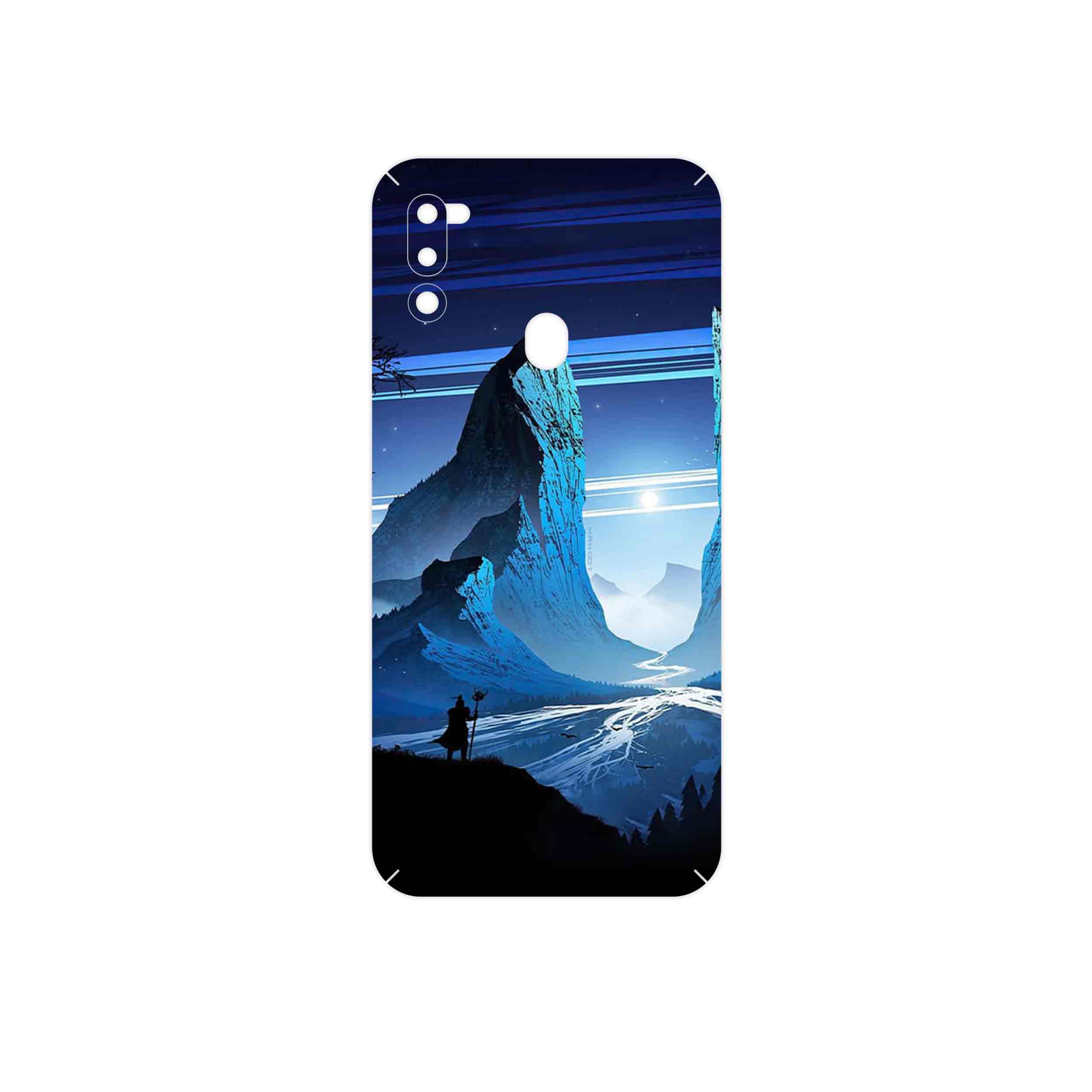 برچسب پوششی ماهوت مدل Blue Mountains Digital Art مناسب برای گوشی موبایل سامسونگ Galaxy M21 (2021) Edition