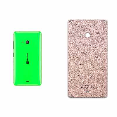 برچسب پوششی ماهوت مدل Rose Gold Leather مناسب برای گوشی موبایل مایکروسافت Lumia 540