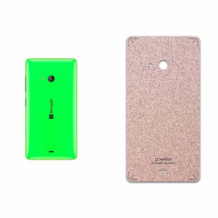 برچسب پوششی ماهوت مدل Rose Gold Leather مناسب برای گوشی موبایل مایکروسافت Lumia 540