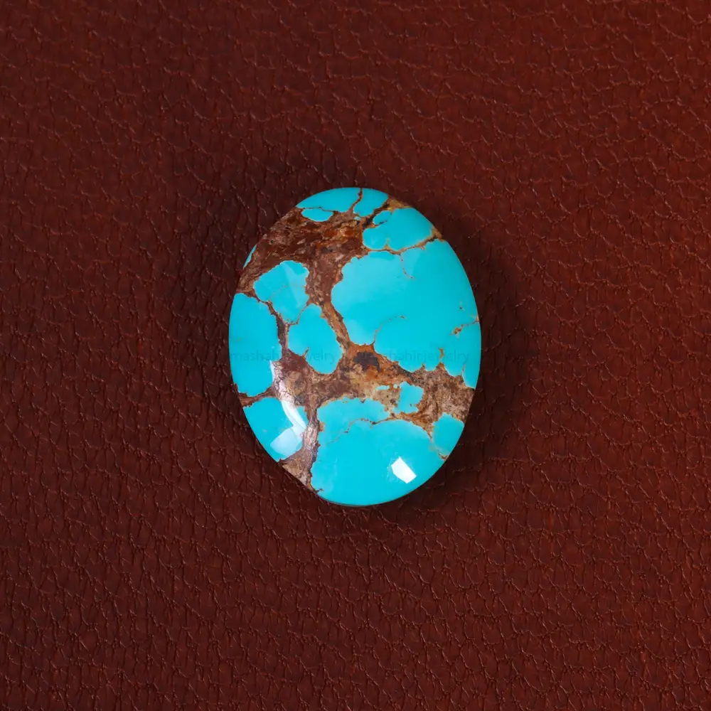 نگین فیروزه شجری کد 28116 - جواهری مشاهیر