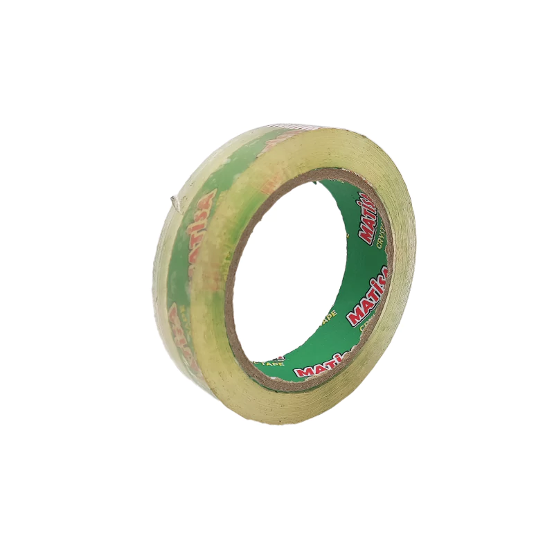 چسب کریستال ماتیسا زرد عرض 2.5 سانت 90 یارد