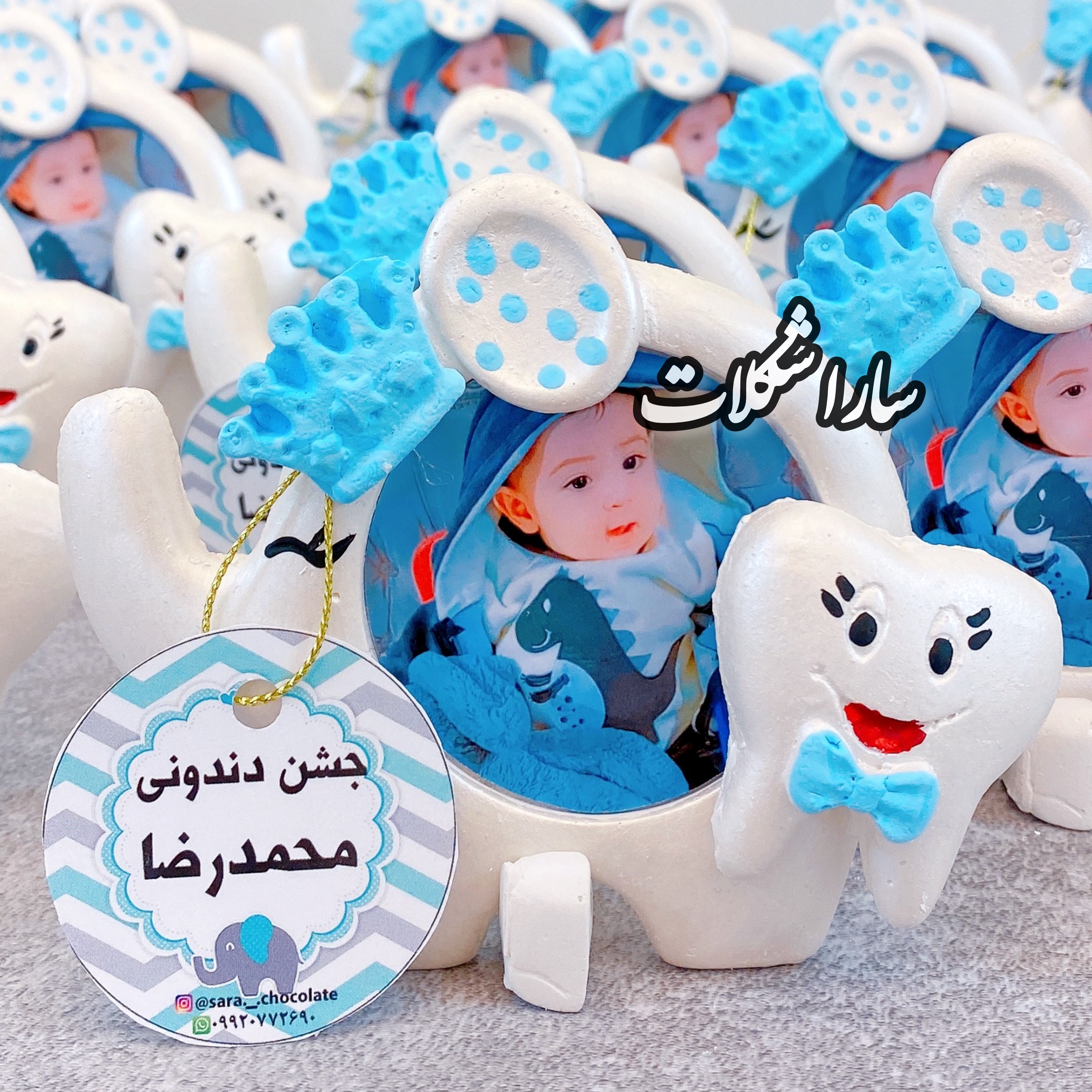 گیفت دندونی دخترونه و پسرونه-گیفت فیل دندونی با پایه-گیفت قاب با عکس