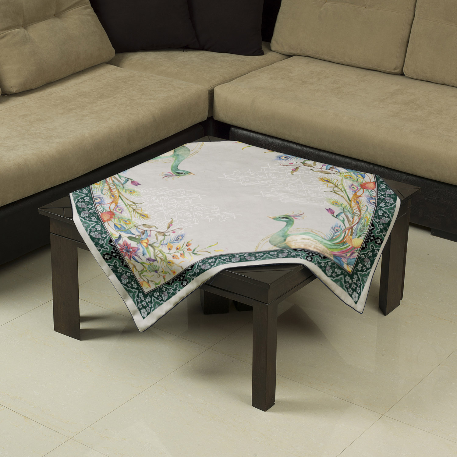رومیزی شمسه نگار مدل DTr656A