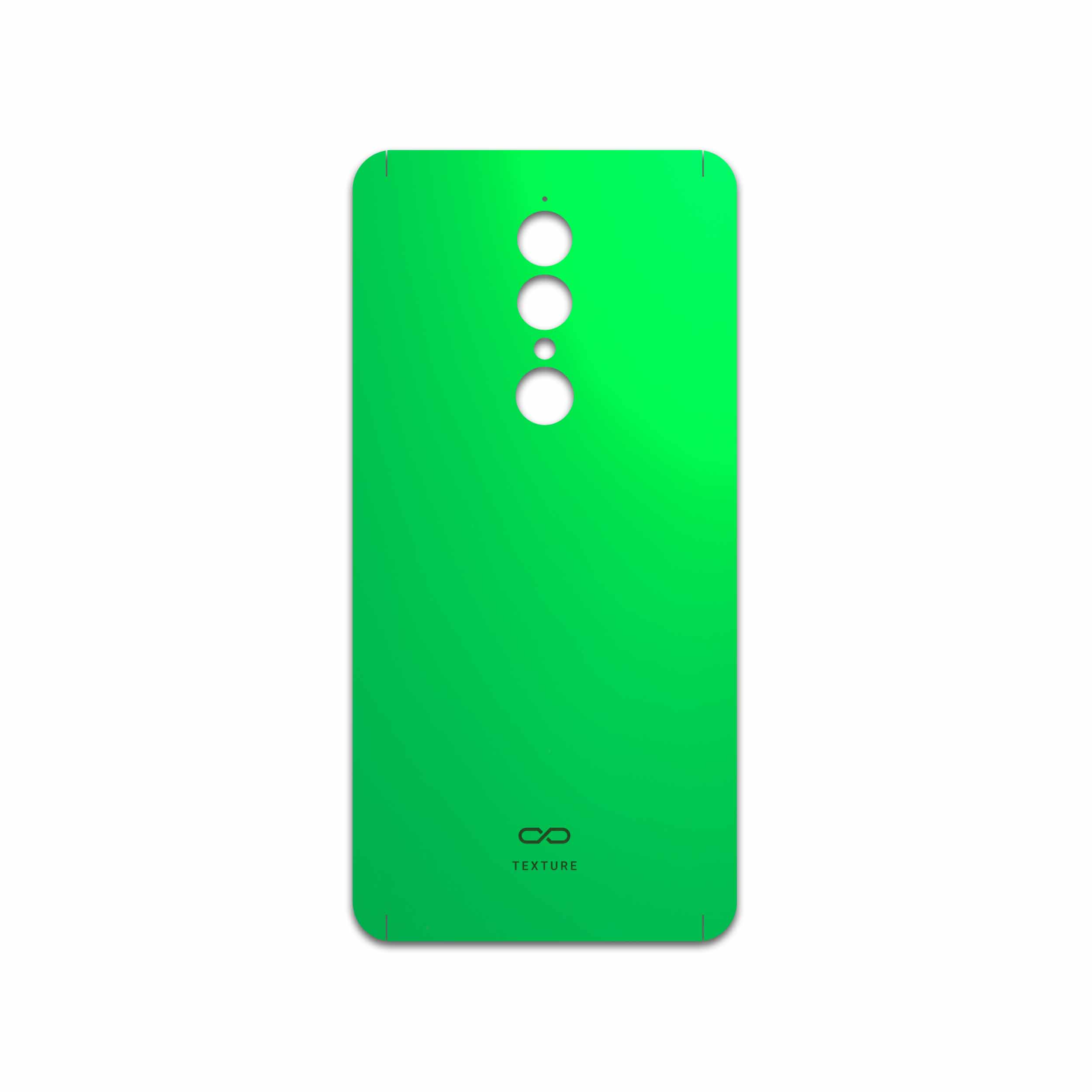 برچسب پوششی ماهوت مدل Matte-Green مناسب برای گوشی موبایل یومی A1 Pro