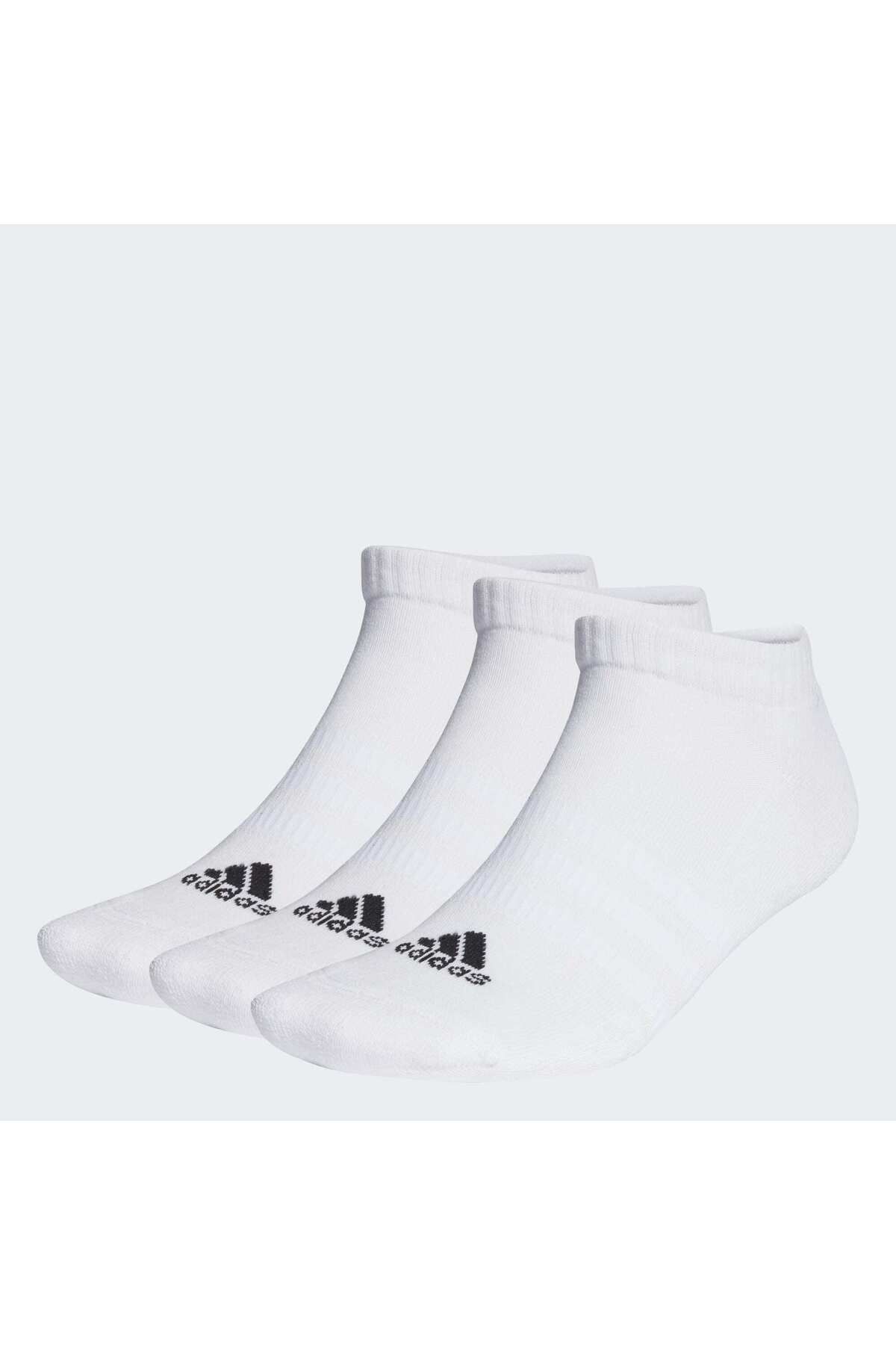 جوراب ورزشی سفید مردانه و زنانه مچ دست کوسن 3 جفت adidas