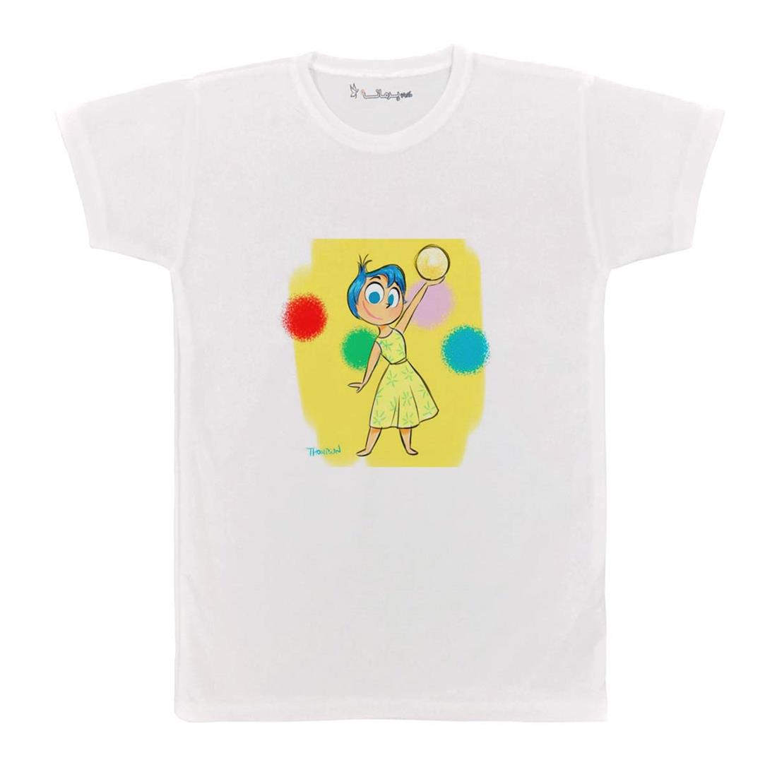 تی شرت بچگانه پرمانه طرح درون و بیرون کد pmt.4936