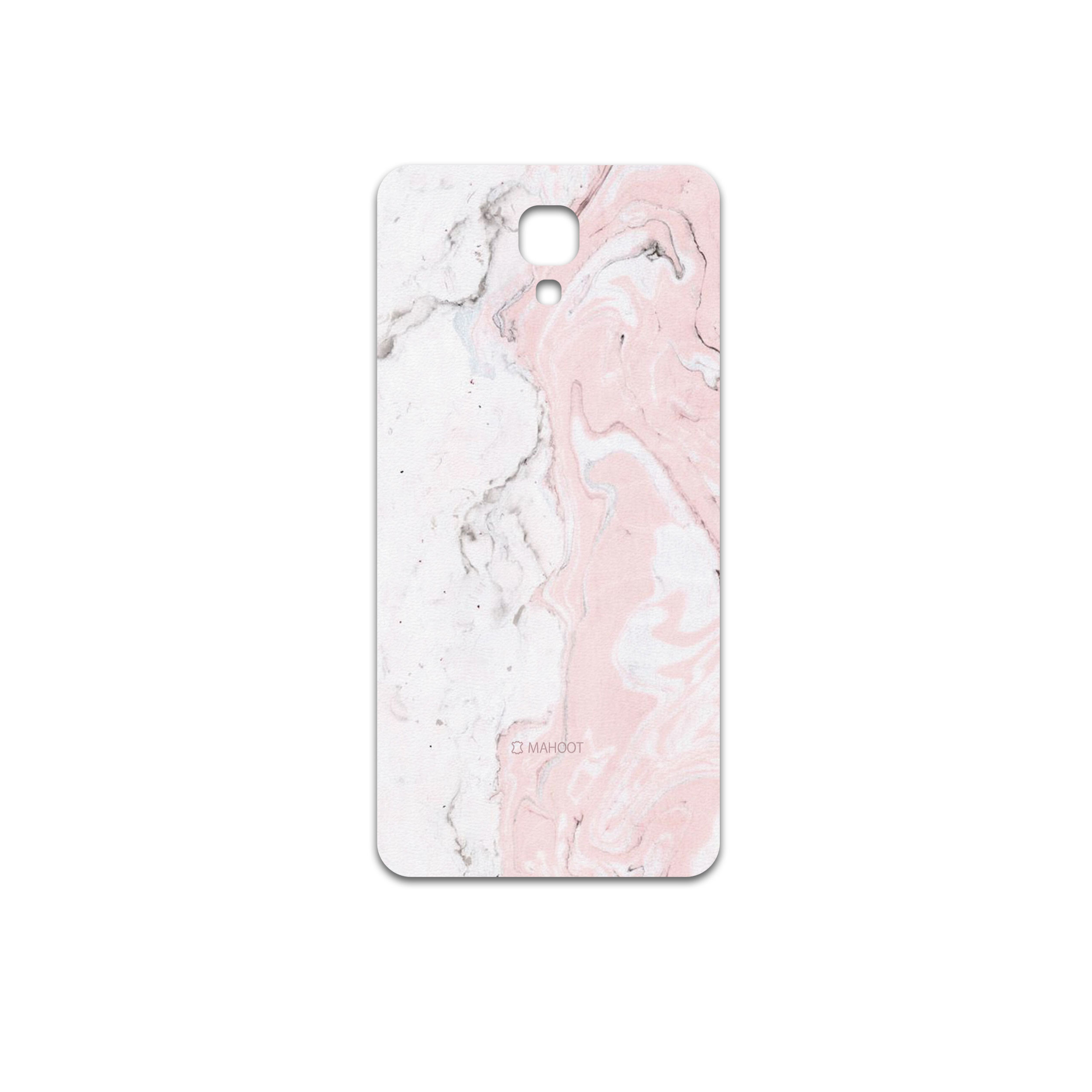 برچسب پوششی ماهوت مدل Blanco-Pink-Marble مناسب برای گوشی موبایل ال جی X screen