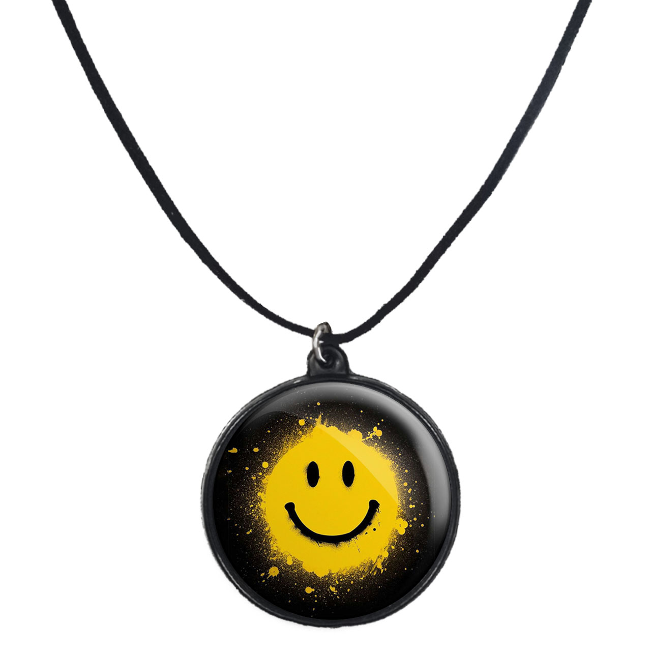 گردنبند پرمانه طرح ایموجی کد pmb.31538 مدل دو طرفه