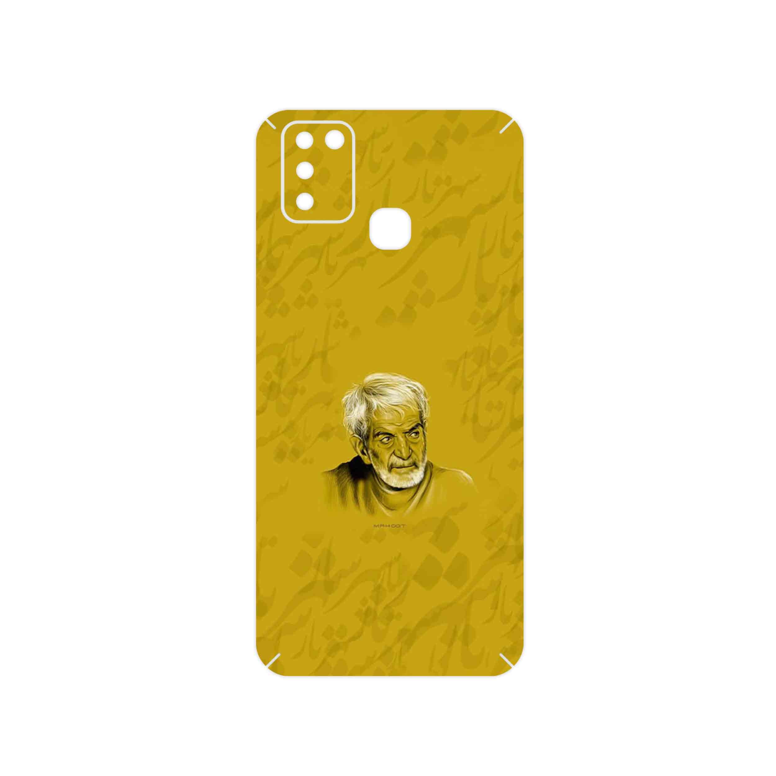 برچسب پوششی ماهوت مدل MohammadHossein Shahriar مناسب برای گوشی موبایل اینفینیکس Smart 6 X657B