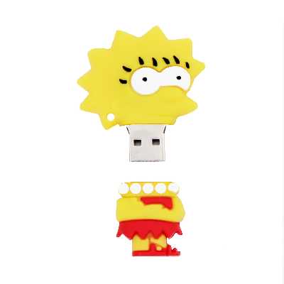 فلش مموری دایا دیتا طرح Girl Simpson مدل PC1017-USB3 ظرفیت 64 گیگابایت