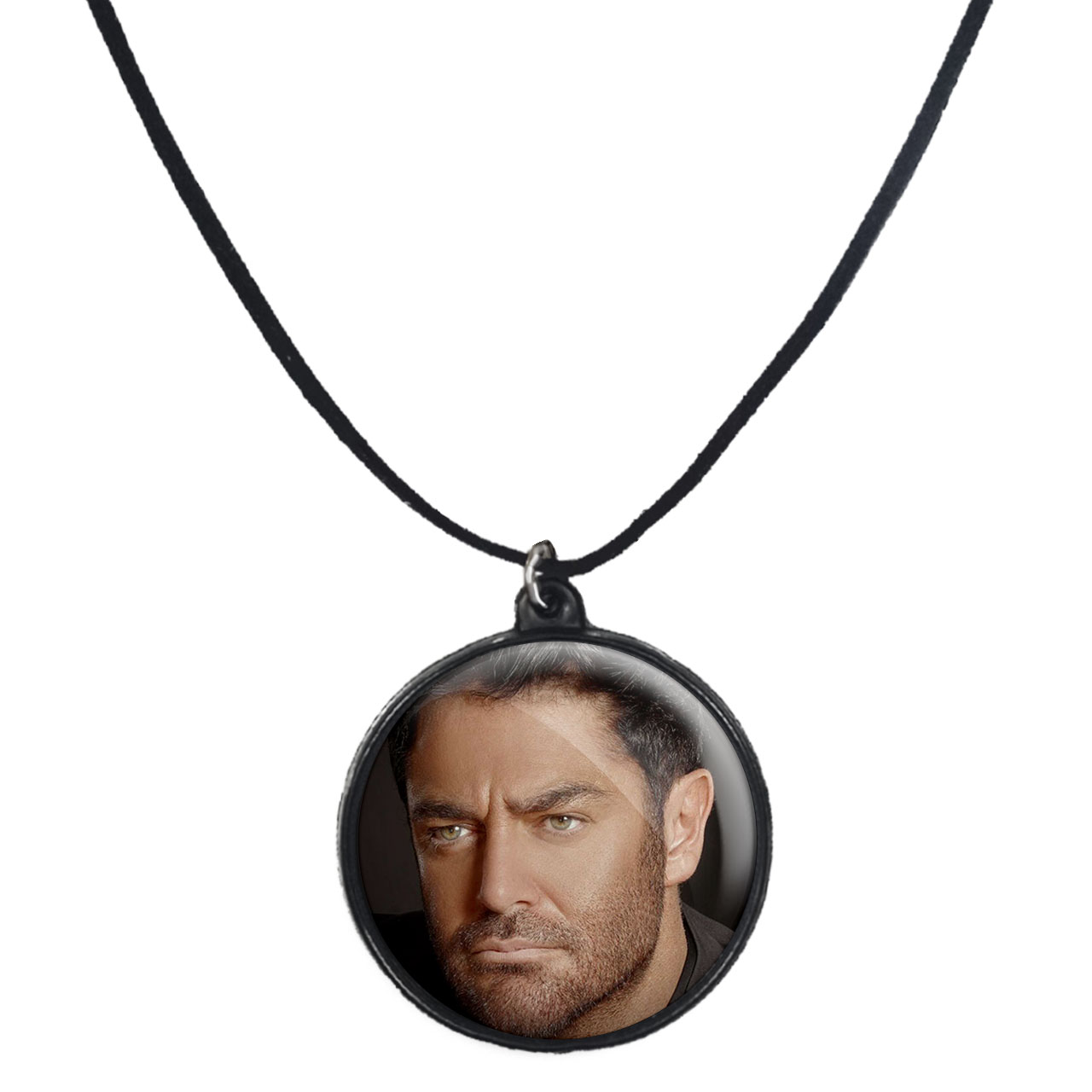 گردنبند پرمانه طرح محمد رضا گلزار کد pmb.24639 مدل دو طرفه