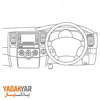 کلید صندوق پران پژو پارس دینا پارت