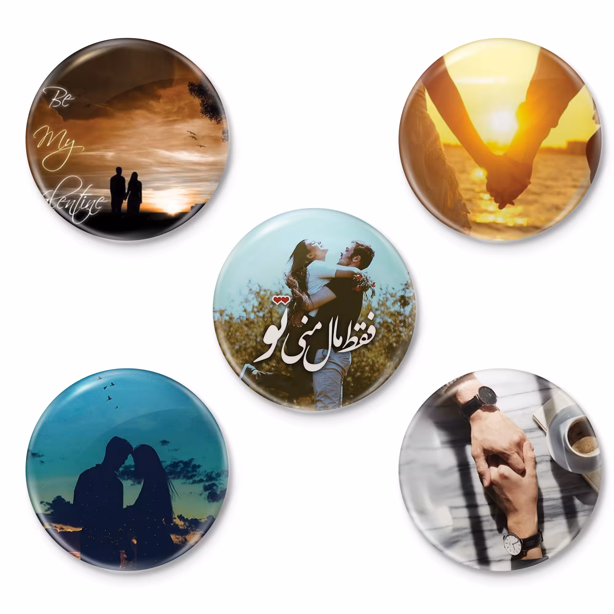 پیکسل طرح عاشقانه کد 30.60 مجموعه 5 عددی