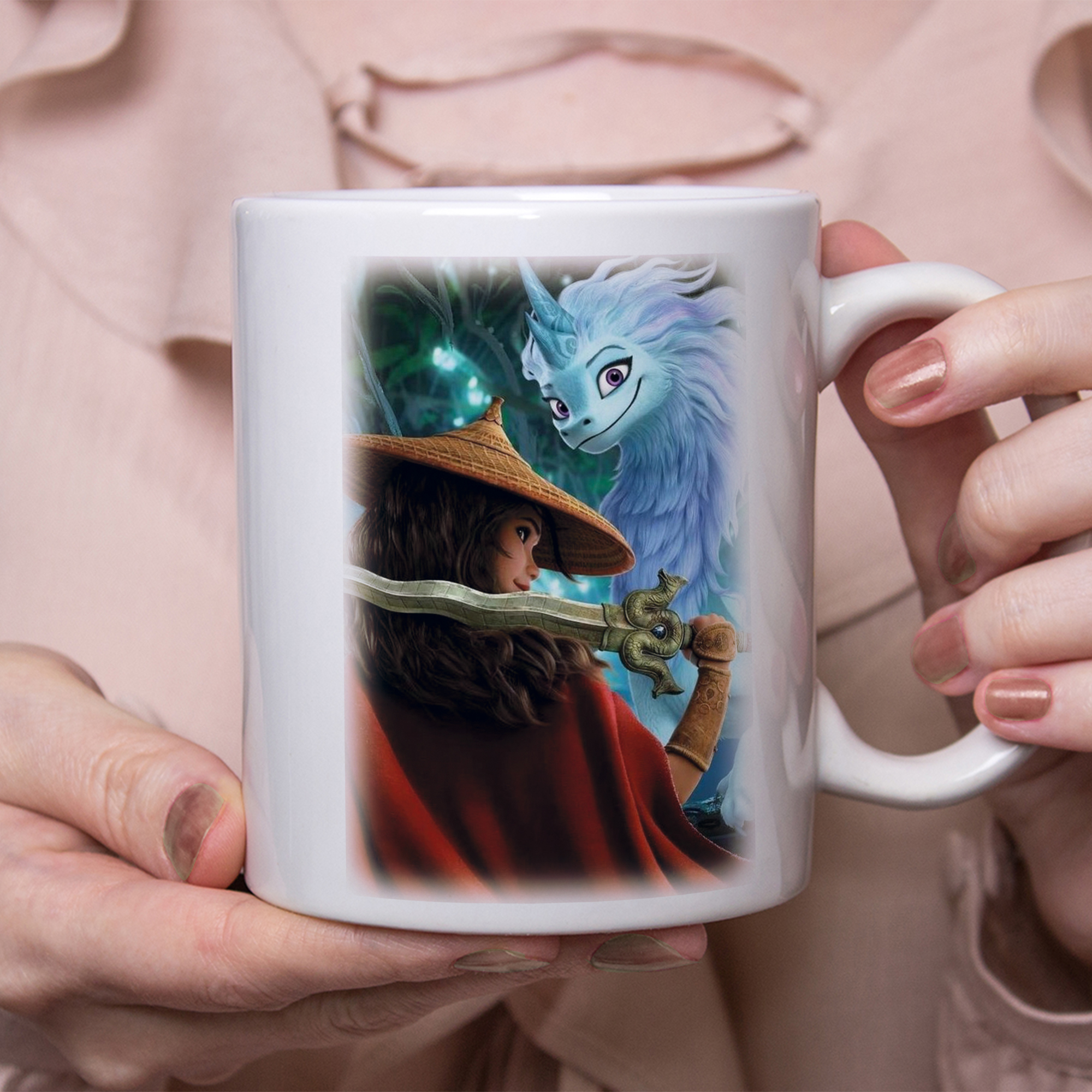 ماگ طرح انیمیشن رایا و آخرین اژدها کد 022