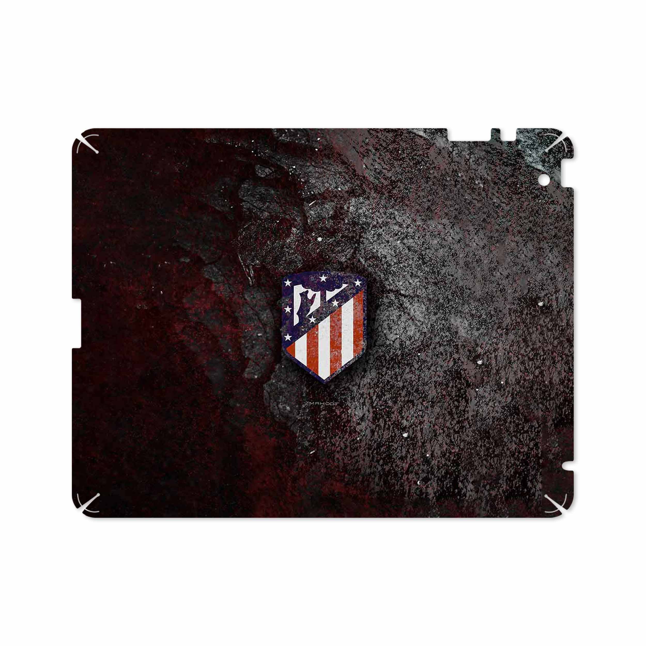 برچسب پوششی ماهوت مدل Atletico de Madrid مناسب برای تبلت اپل iPad 2 2011 A1396