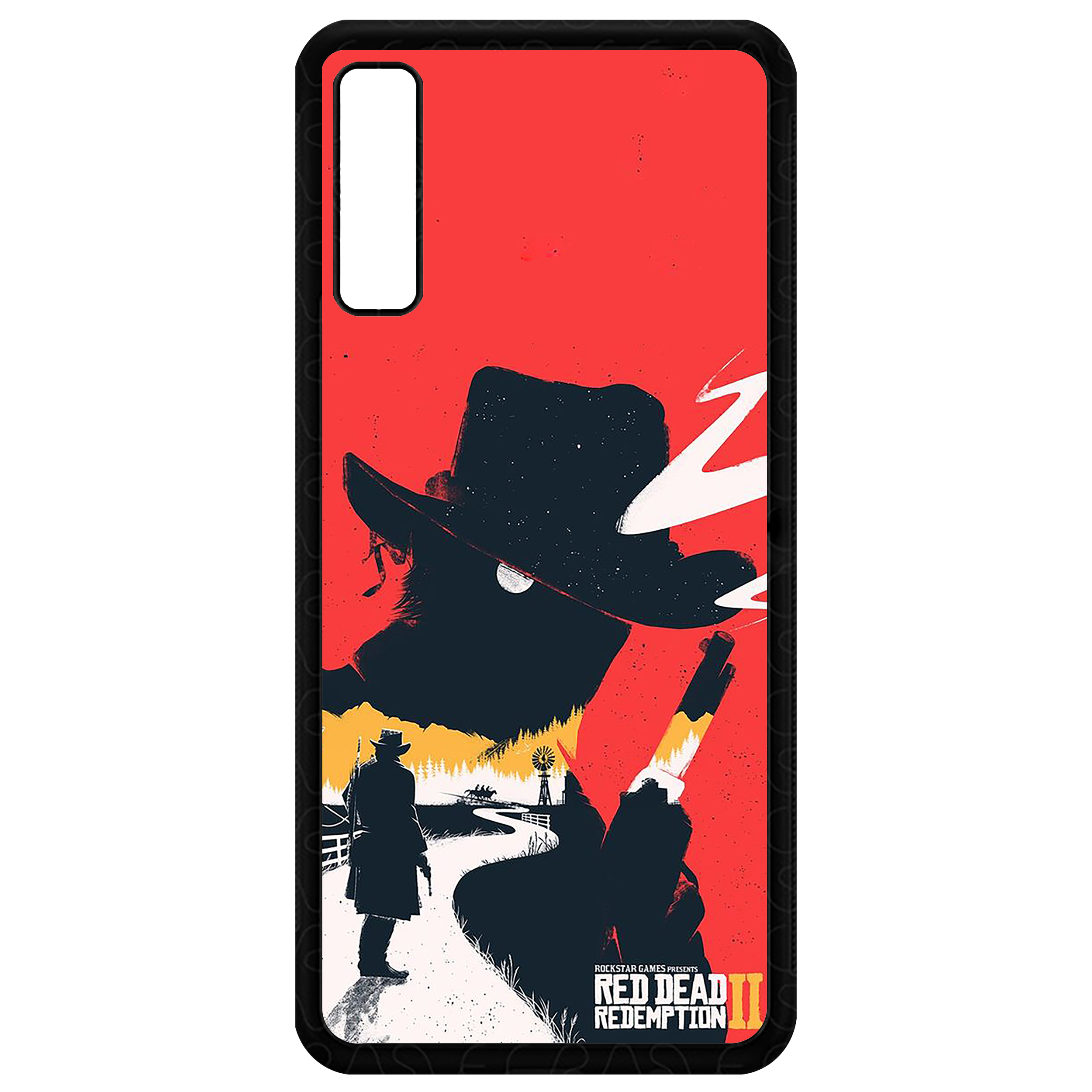 کاور طرح Red Dead مدل CHL50040 مناسب برای گوشی موبایل سامسونگ Galaxy A50s