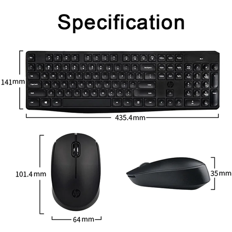 HP CS10 Wireless Keyboard and Mouse - تکنو لینک 148