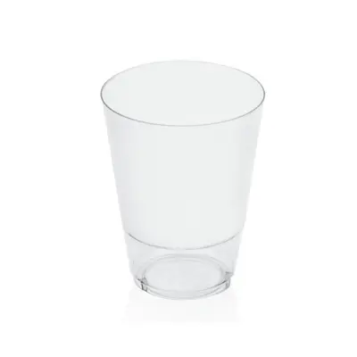 لیوان یکبار مصرف کوشا مدل اسپشیال نگین ساده 220cc کد N0403 بسته 12عددی