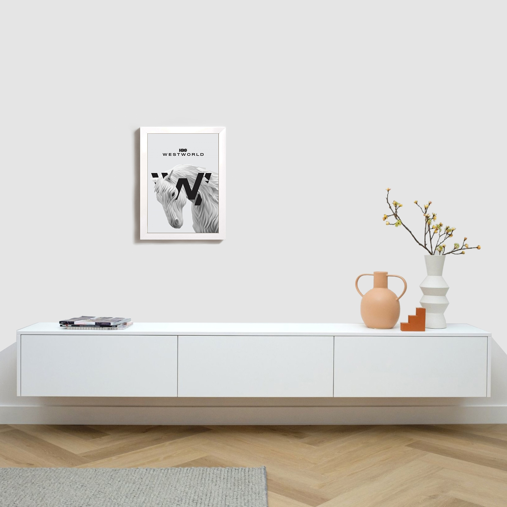 تابلو مدل سریال وست ورلد westworld W456