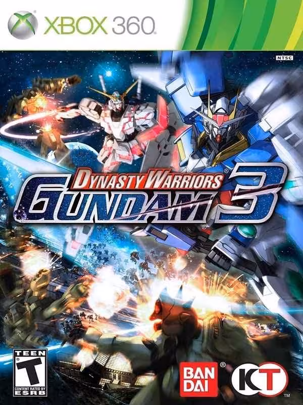 بازی ایکس باکس 360 dynasty warriors gundam 3