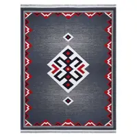 گلیم ماشینی دنیای فرش مدل محراب کد 28