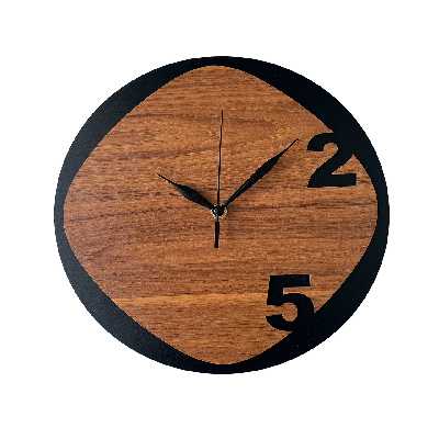 ساعت دیواری چشمه نور مدل  H8015-BR