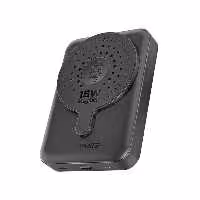 پاوربانک پرومیت مدل POWERMAG-DUO.BLACK به ظرفیت 10000 میلی آمپر ساعت | کالا مکس