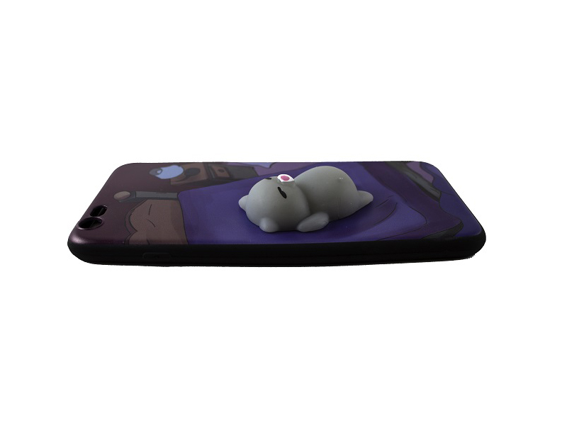 کاور طرح گربه خابالو نرمالو مناسب برای گوشی آیفون 6 plus