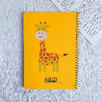 دفتر خط دار 100 برگ sam کد 02