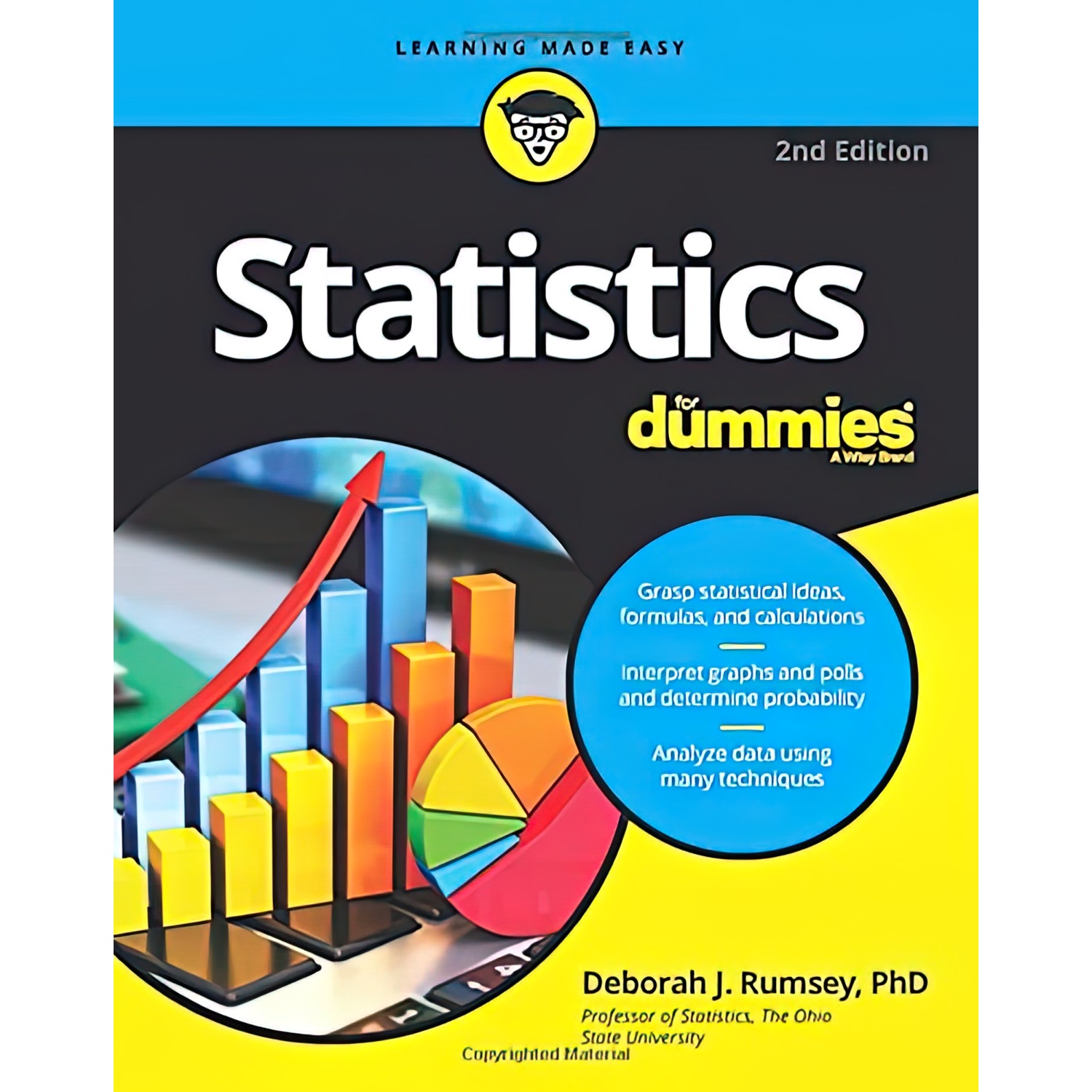 کتاب Statistics For Dummies اثر Deborah J Rumsey انتشارات For Dummies