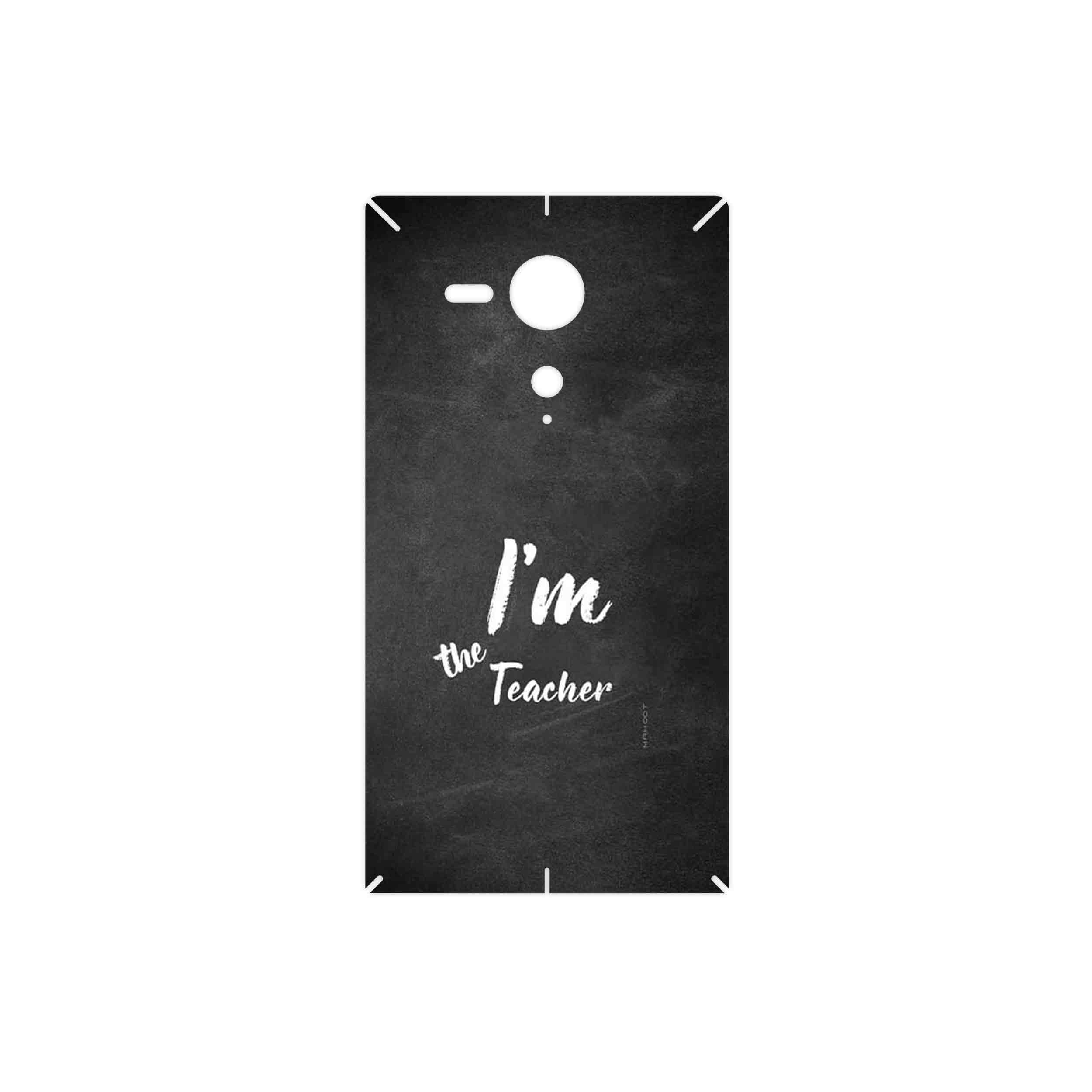 برچسب پوششی ماهوت مدل Teacher مناسب برای گوشی موبایل سونی Xperia SP