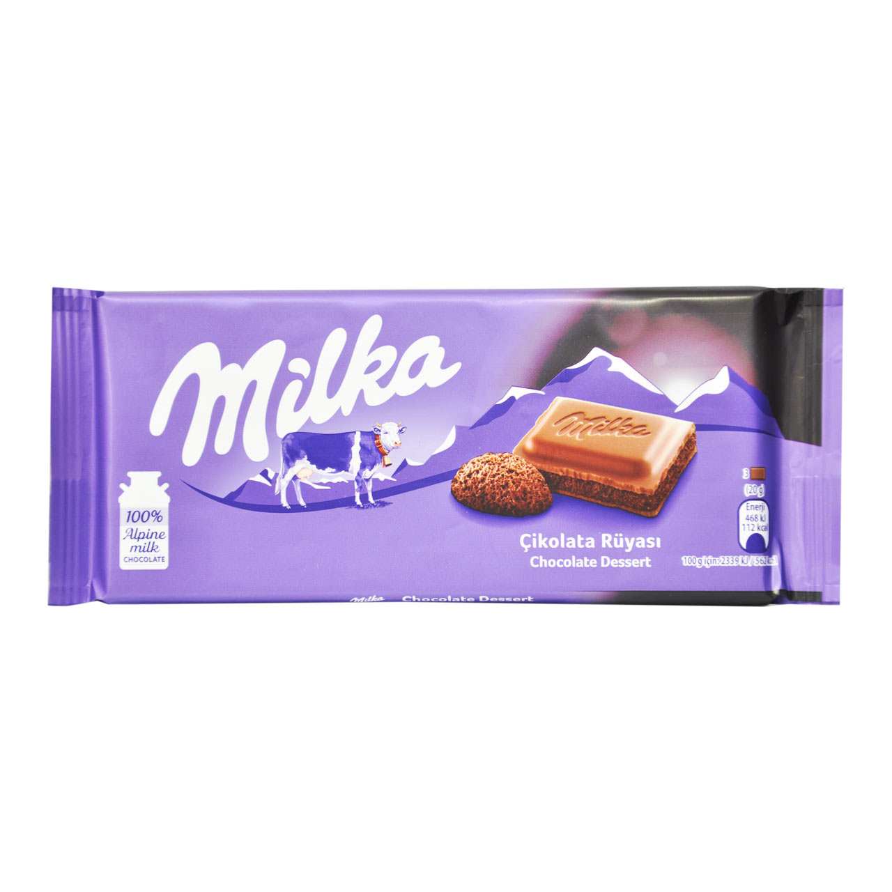شکلات ( با موس شکلات ) دیسرت 100 گرم میلکا - milka