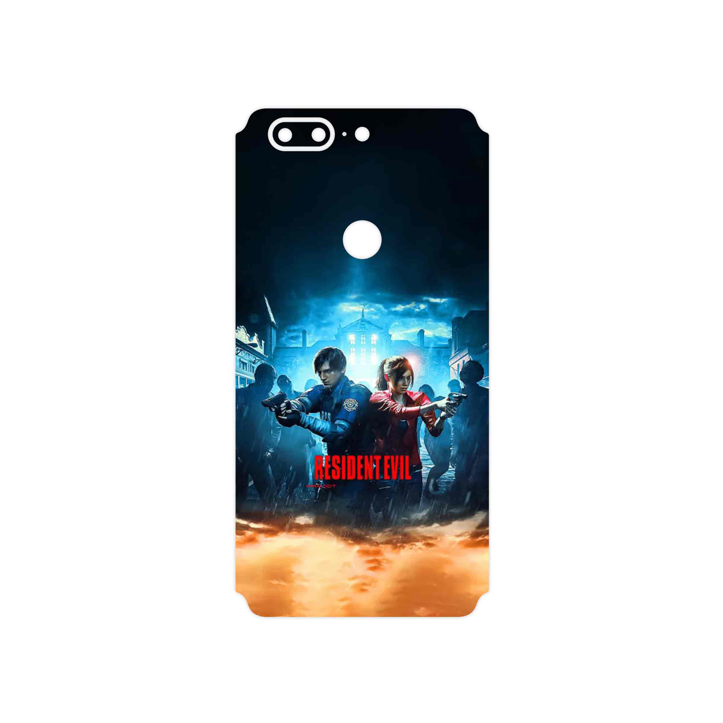 برچسب پوششی ماهوت مدل Residentevil Game Series مناسب برای گوشی موبایل وان پلاس 5T