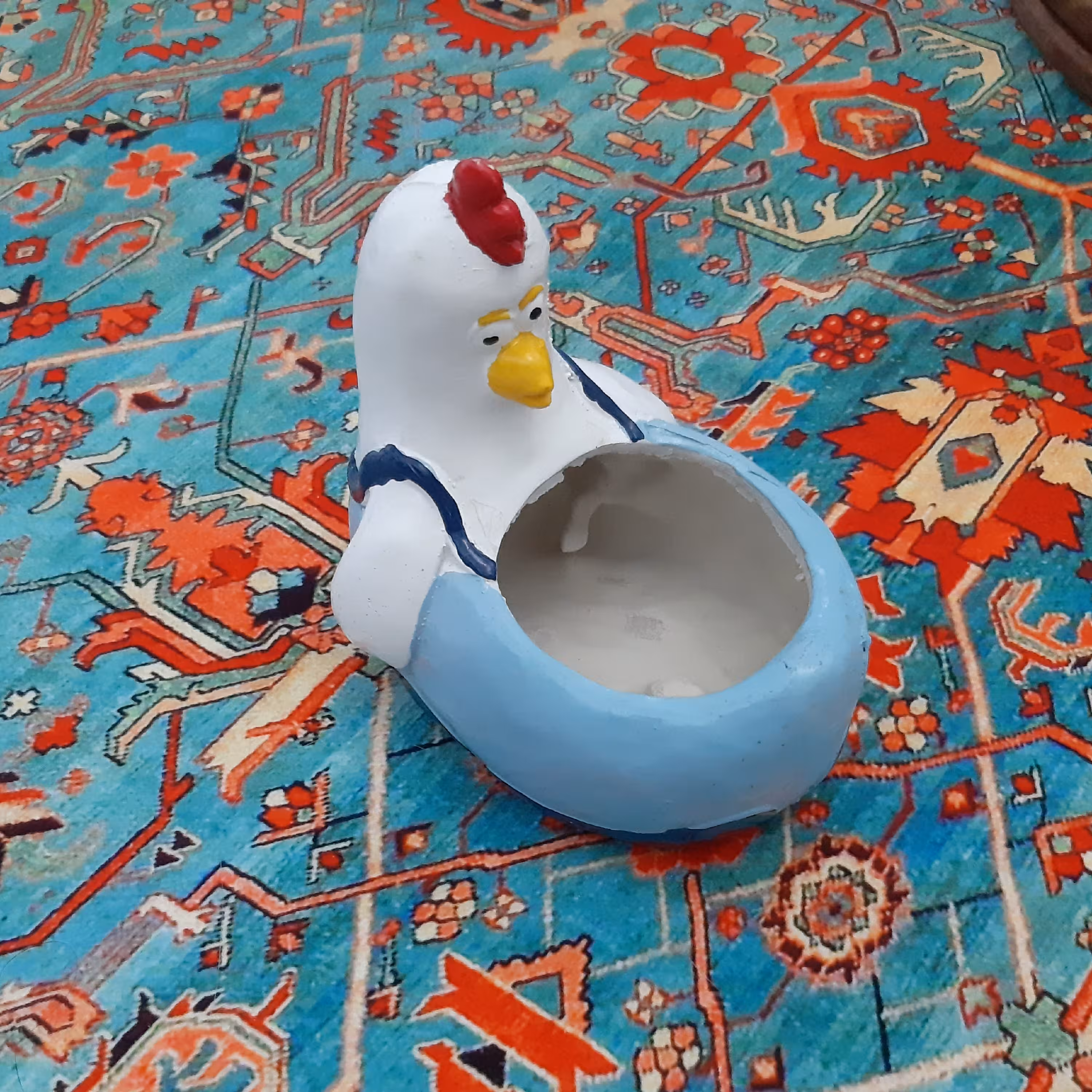گلدان فانتزی طرح خروس