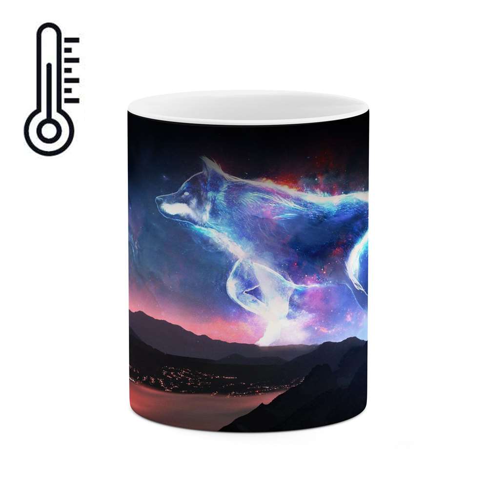 ماگ حرارتی طرح گرگ آلفا مدل mgph15940